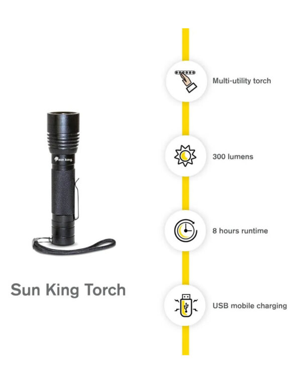 Sun King Rechargeable LED Torch 2